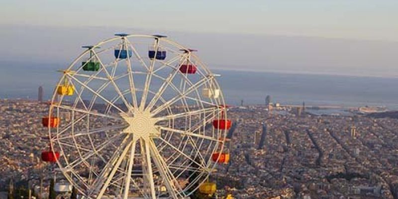 Tibidabo Hill and Amusement Park